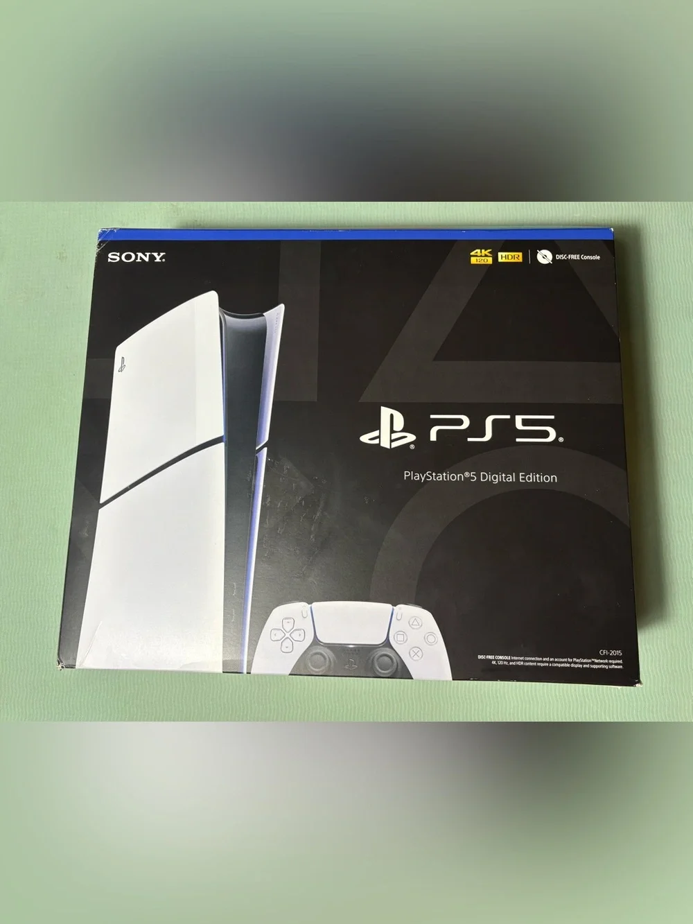 Sony PlayStation 5 PS5 digital edition 1Tb, PS5 portal and two controller
